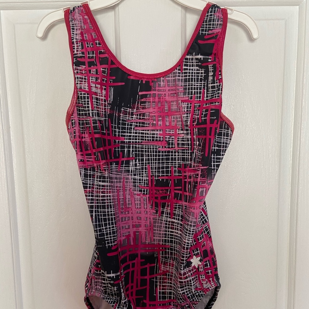 Snowflake Design Gymnastics leotards